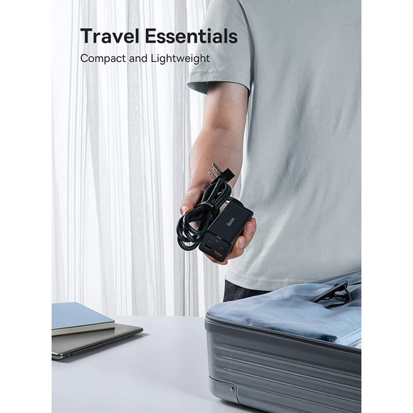 USB C Charger Baseus PowerCombo 65W (Fast Charging) - Picture 6 of 7